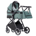 Noolio Poussette 3-en-1 — Nacelle + Siège auto + Siège bébé — De la naissance à 3 ans