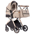 Noolio Poussette 3-en-1 — Nacelle + Siège auto + Siège bébé — De la naissance à 3 ans